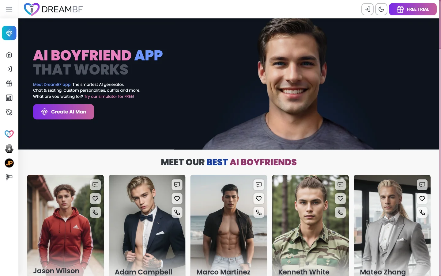 DreamBF AI - capture 1